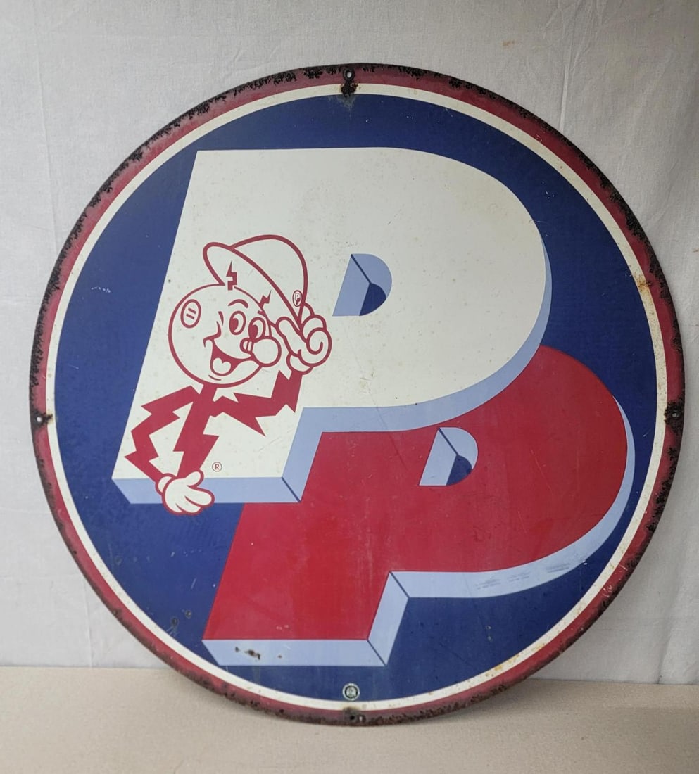 Pennsylvania Power w/Logo Metal Sign (TAC) (1 of 3)