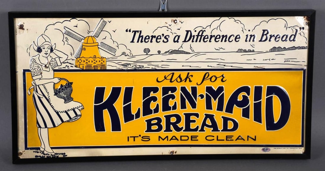 Ask for Kleen-Maid Bread w/Logo Metal Sign (TAC) (1 of 5)