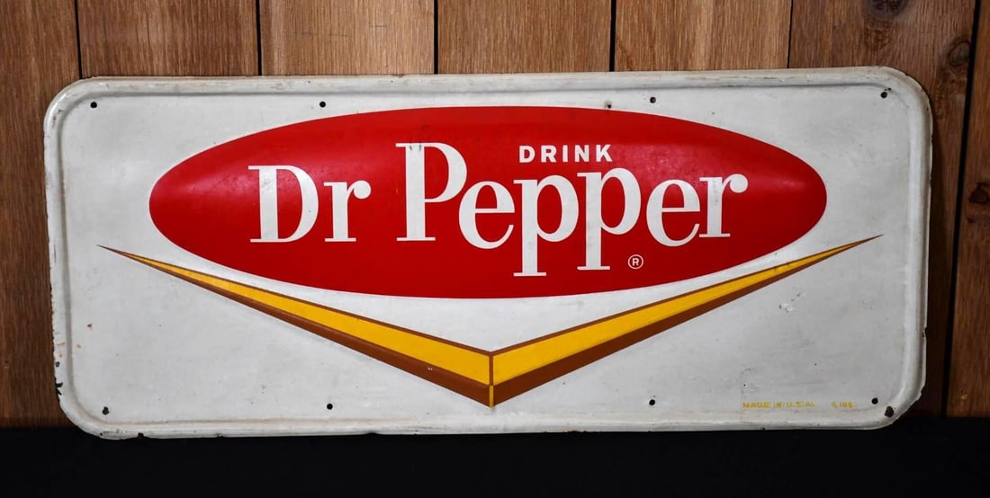 Drink Dr. Pepper Metal Sign (TAC) (1 of 5)