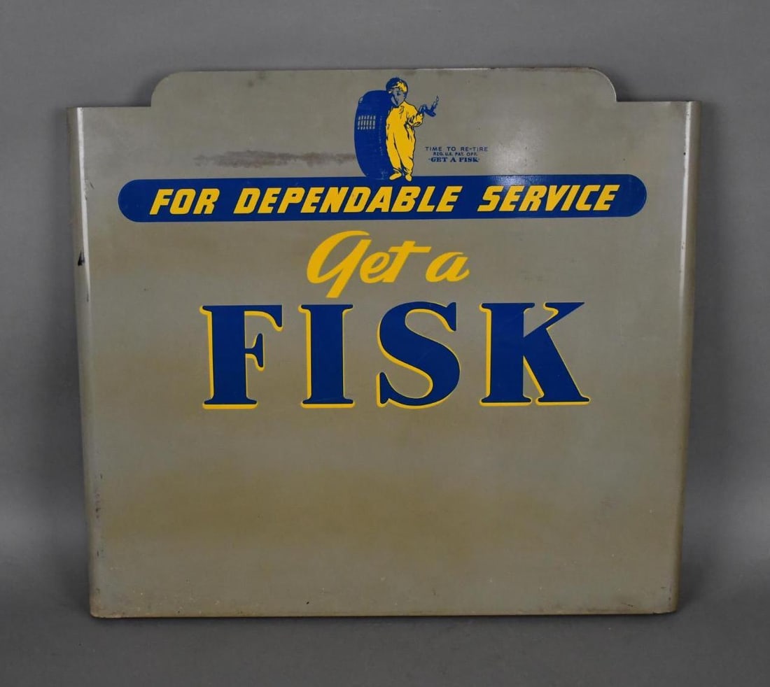 Get a Fisk w/ Boy Metal Sign (TAC) (1 of 4)
