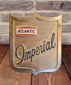 Atlantic Imperial Metal Sign