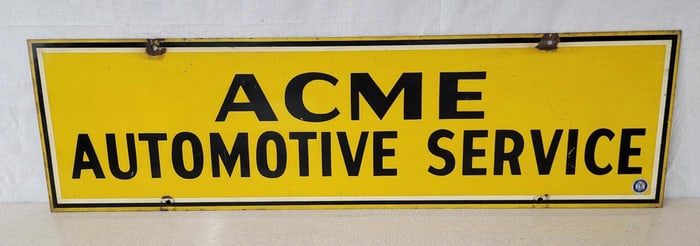 ACME Automotive Service Metal Sign (TAC)