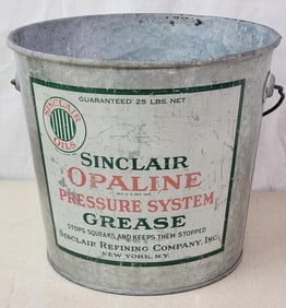 Sinclair Opaline Pressure System Grease 25lb. Metal Bucket