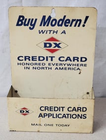 Buy Modern! with a DX Credit Card Metal Applications Display (TAC)
