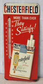 Camels "Have a Real Cigarette" Sold Here Metal Thermometer (TAC)