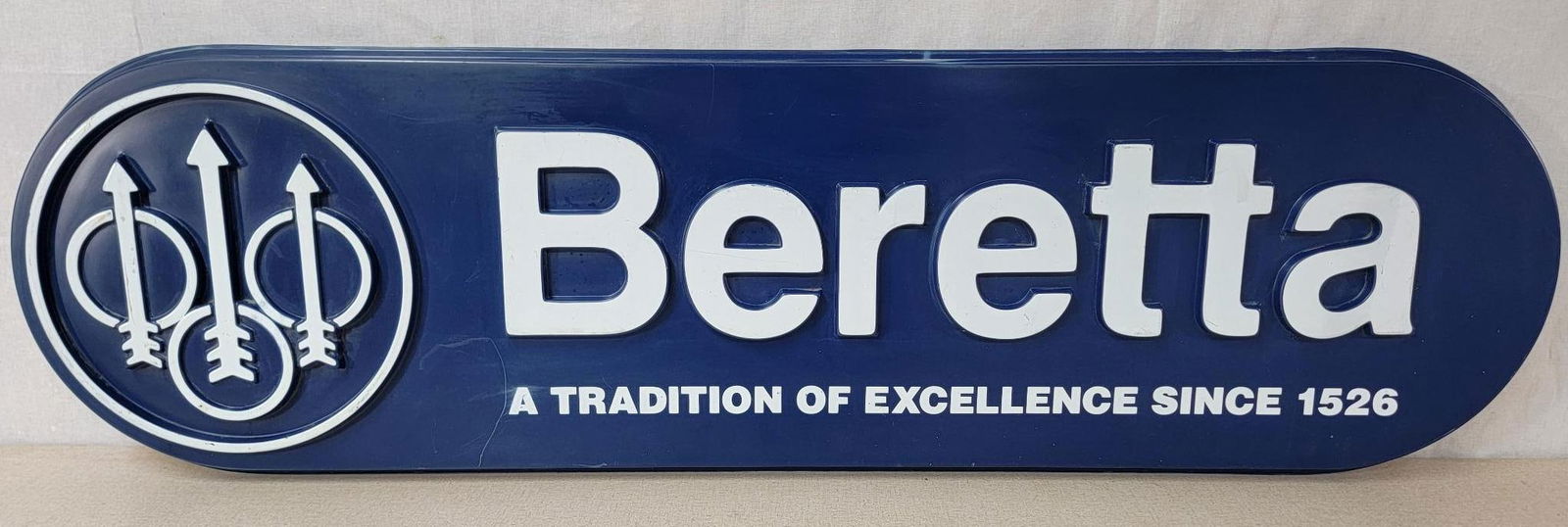 Beretta (firearms) Plastic Sign (1 of 2)