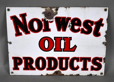Norwest Oil Products Porcelain Sign (TAC)