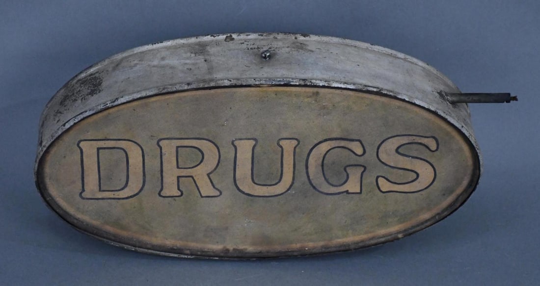 Drugs/Cafe Lighted Fabric Sign (1 of 5)