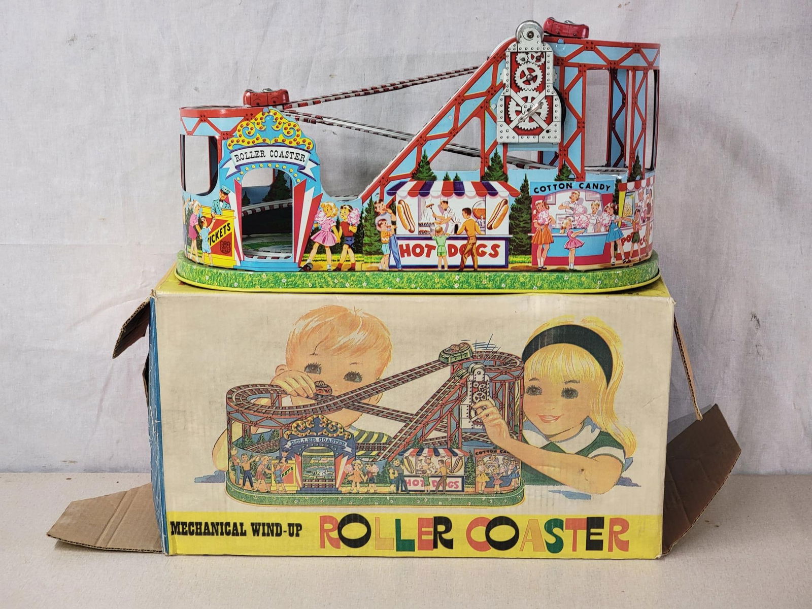 Chein No. 275 Mechanical Roller Coaster NIB (1 of 8)