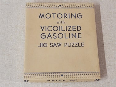 Motoring with Vicoilized Gasoline Jig Saw Puzzle
