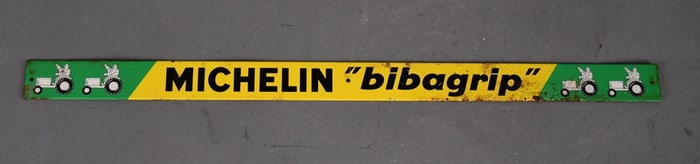 Michelin "Bibagrip" w/Tractor Metal Sign (TAC)