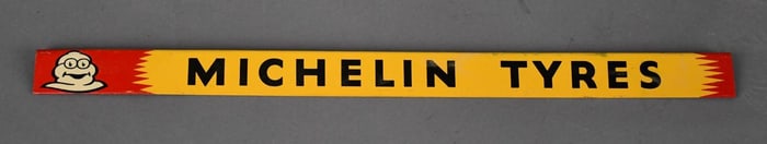 Michelin Tyres w/Bidendum Metal Strip Sign (TAC)