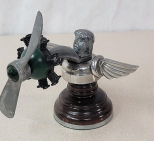 Radia Engine, Propeller & Aviator Mascot w/Wings
