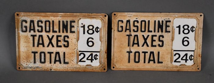 2-Embossed Metal Pricer Sign