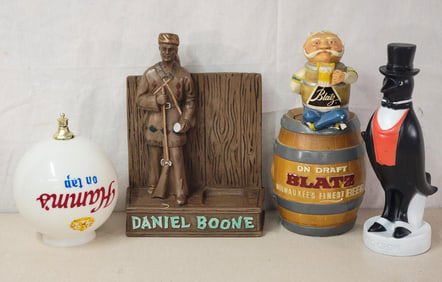 Daniel Boone Whiskey, Blatz, Old Crow & Hamm's