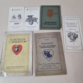 5-Different Carburetor Sales Literature