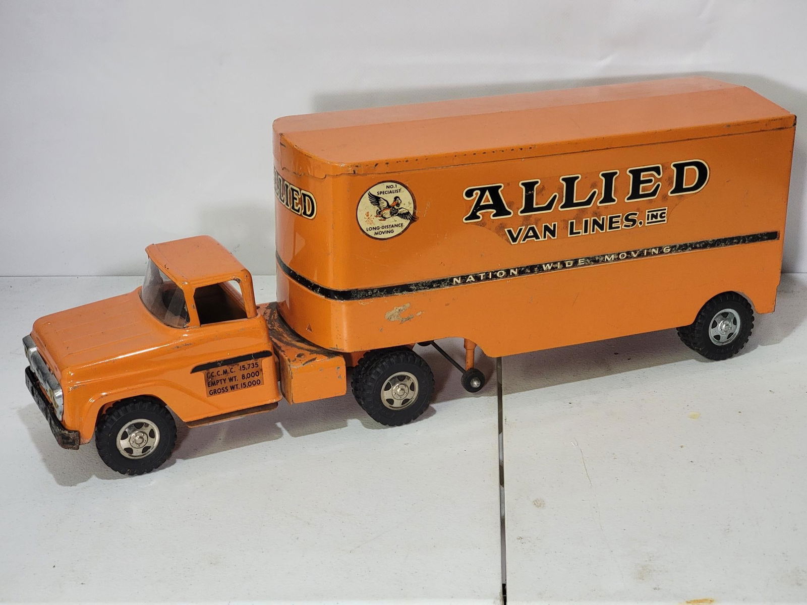1959 Tonka Allied Van Lines Truck & Trailer (1 of 7)