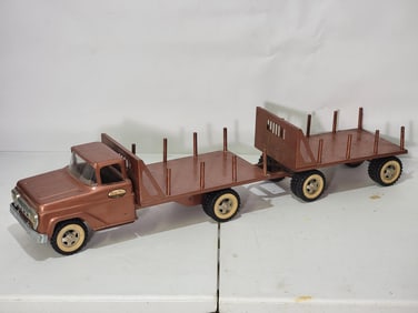 1959 Tonka Lumber Truck & Trailer