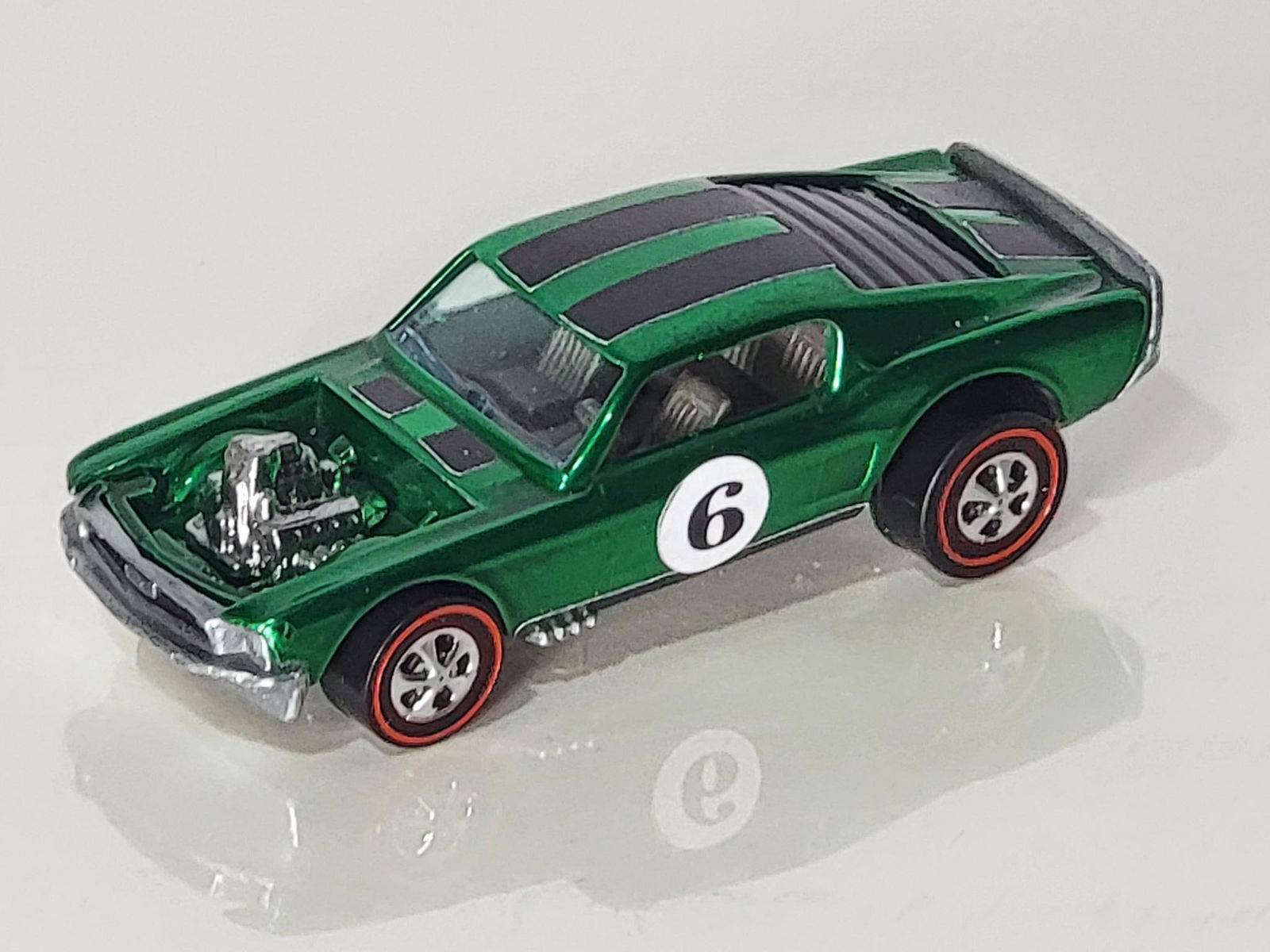 Hot Wheels Red Line Boss Hoss Restored: has been professionally restored.