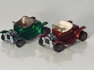 2-Hot Wheels Red Line Hop Heat