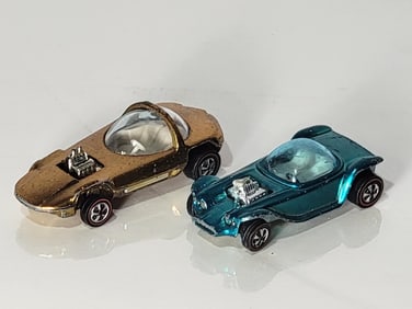 Hot Wheels Red Line Silhouette & Beatnik Bandit