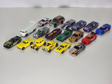 18-Hot Wheels from 2000 or newer