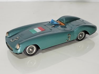 Bandi Ferrari Race Car #3 Tin Friction