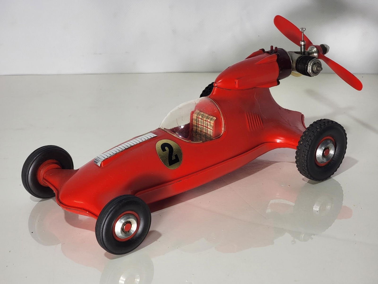 Thimble Drone "Prop Rod" Tether Car w/Gas Engine (1 of 5)