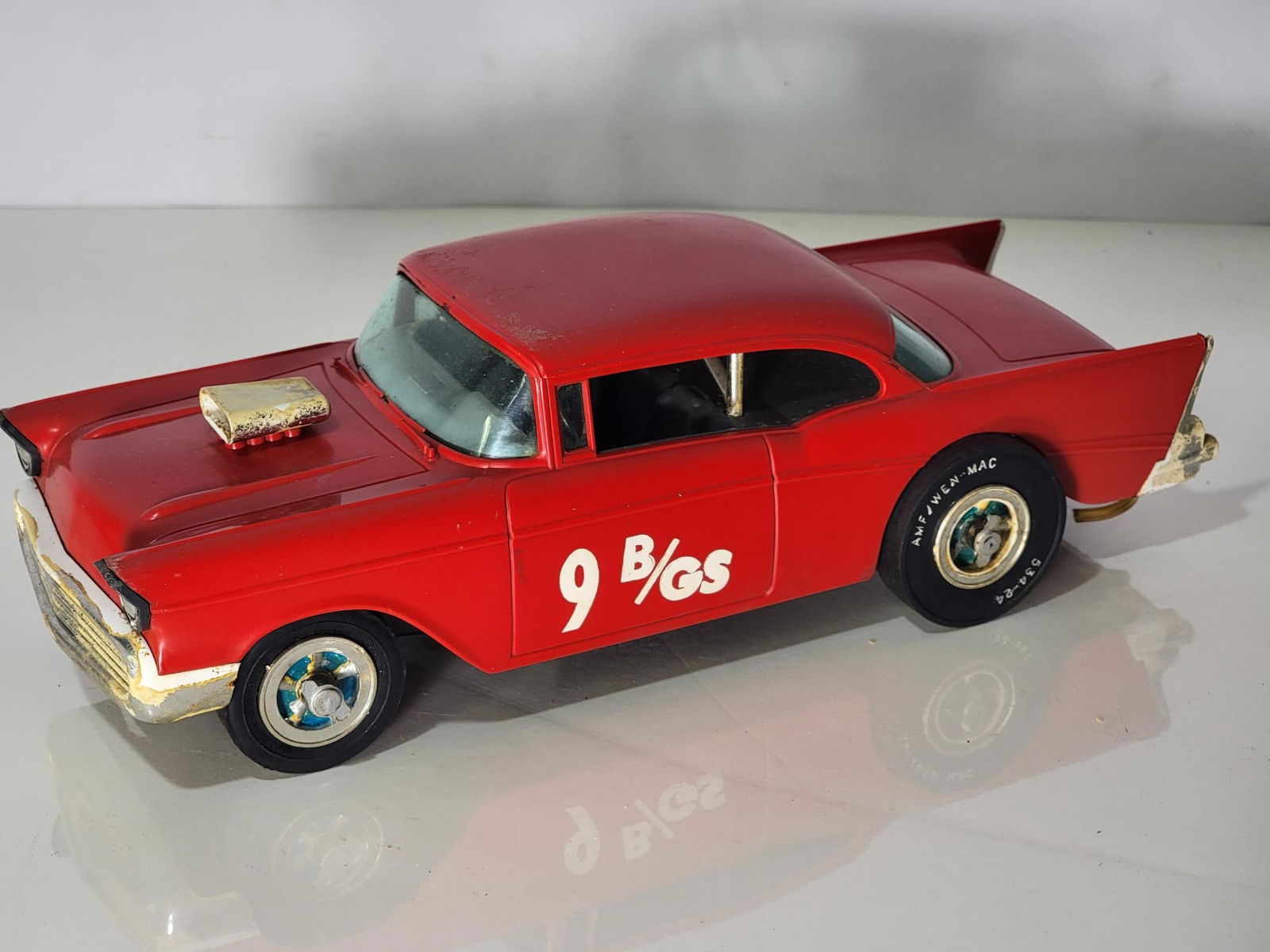 AMF Wen-Mac '57 Chevy Dragster B/GS Gas Engine Powered Car (1 of 6)