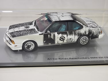 BMW 635 CSI Robert Rauschenberg Art Car Collection NIB