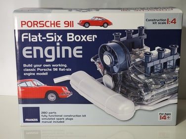 Porsche 911 Flat-Six Boxer Engine Construction 1:4 Scale NIB
