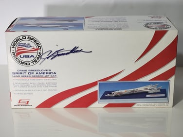 Craig Breedlove's Spirit of America Jet Car NIB