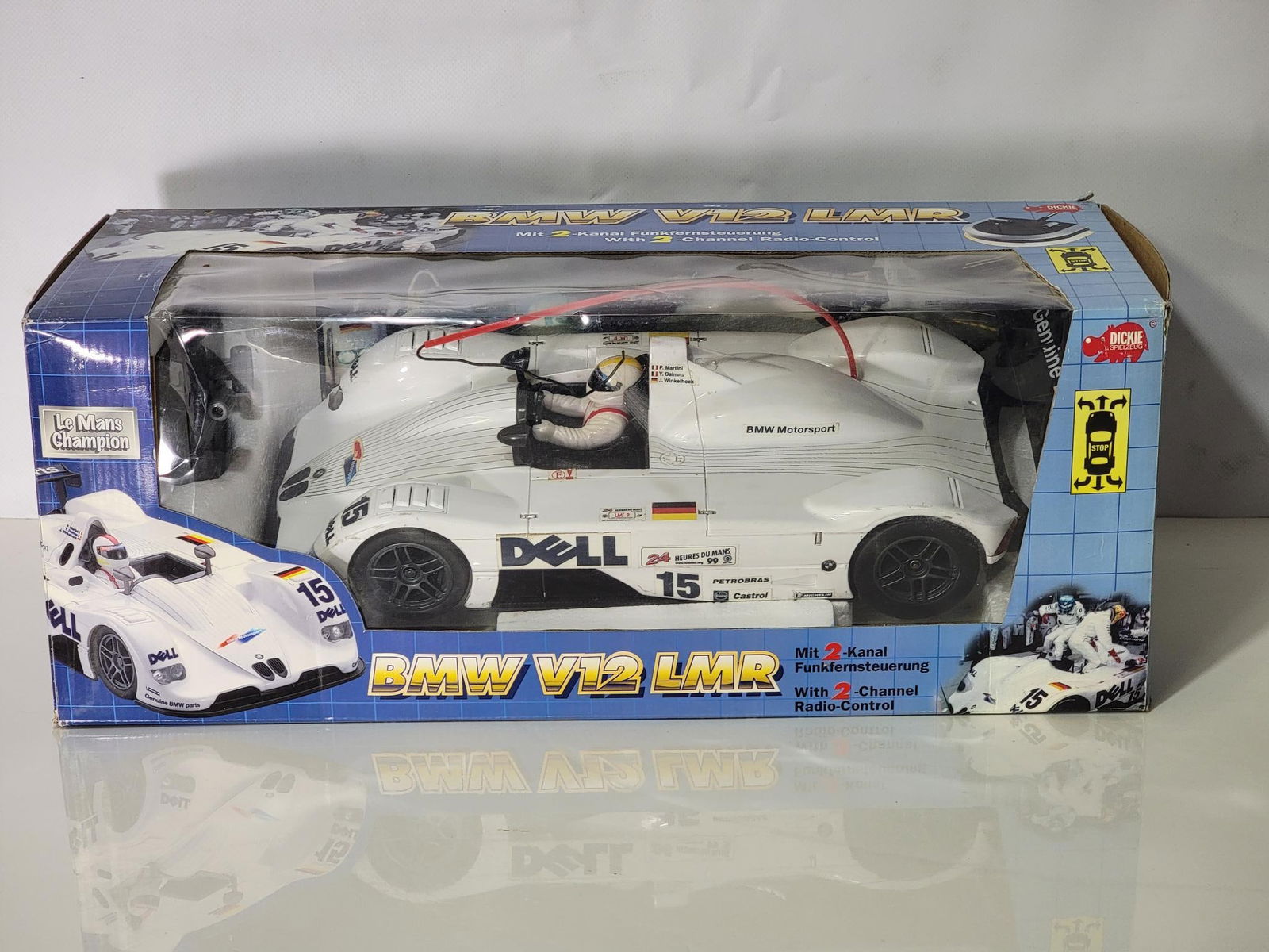 BMW V12 LMR Radio Control Race Car NIB (1 of 5)