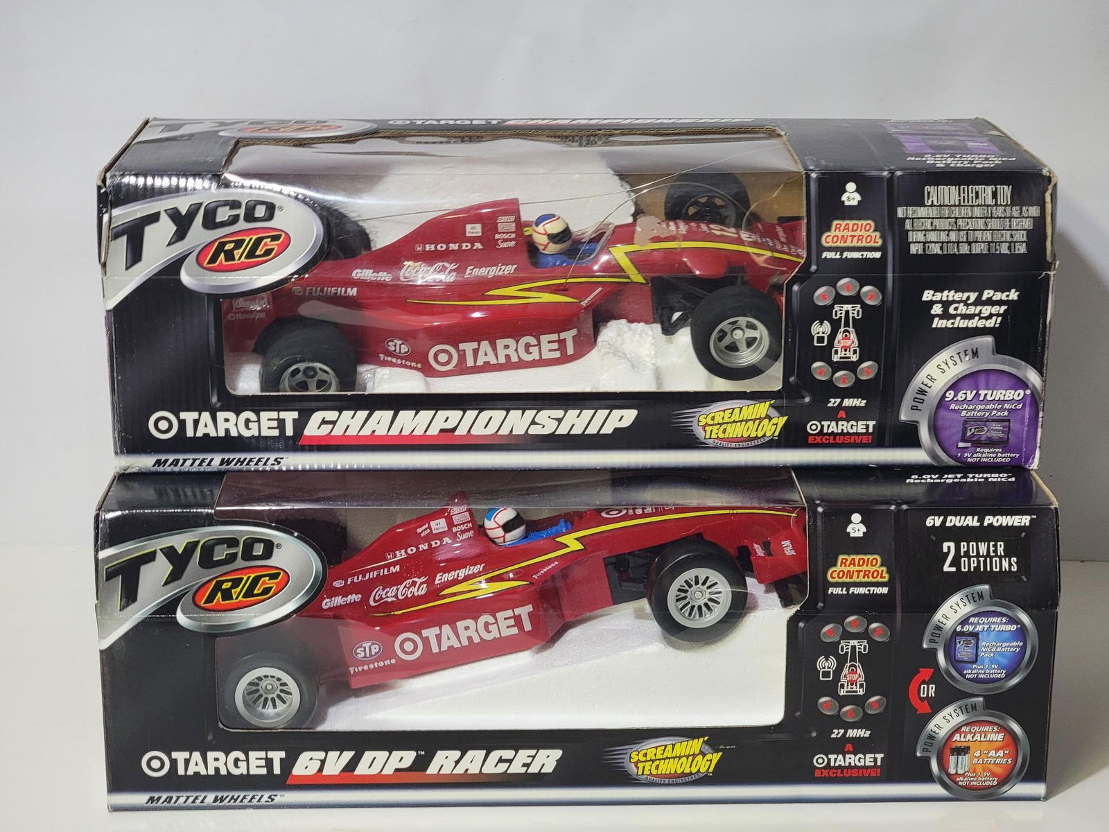 2-Tyco Target 6V DP Racer NIB (1 of 3)