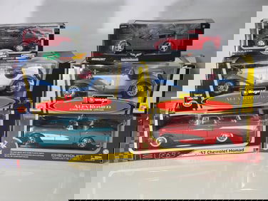 6-DIecast Automobiles NIB