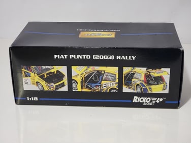 Ricko Fiat Punto (2003) Rally Diecast Model