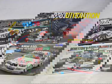 4-Plastic Automobile Models all NIB