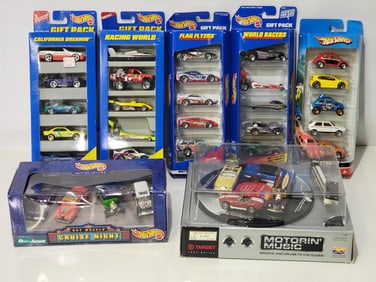 Hot Wheels Motorin' Music, Cruise Night & 5-Gift Packs