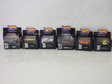 6-Hot Wheels Collectibles Vehicles NIB