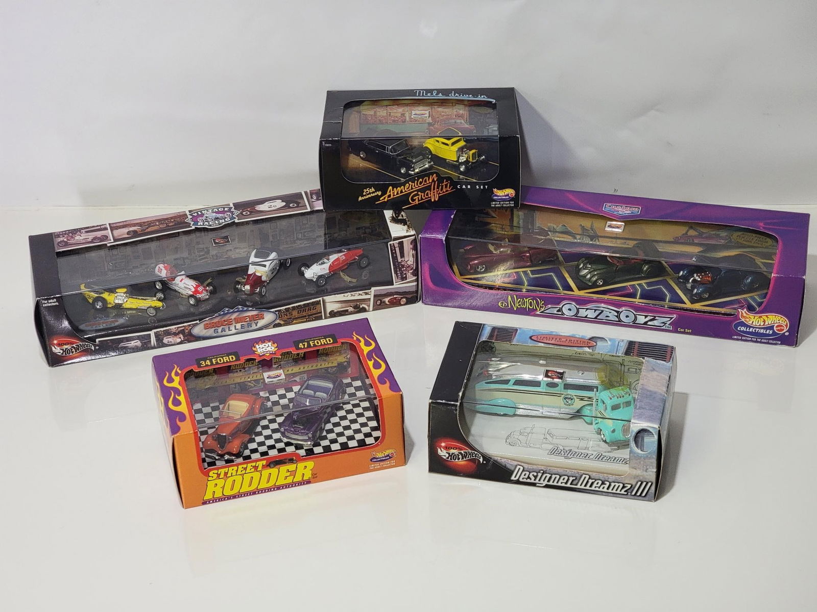 5-Hot Wheels Vehicle Sets NIB (1 of 6)