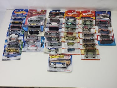 40+ Hot Wheels Vehicles NIB