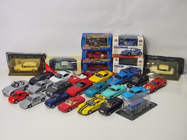 28-Diecast Vehicles 1/43 Scale or Less