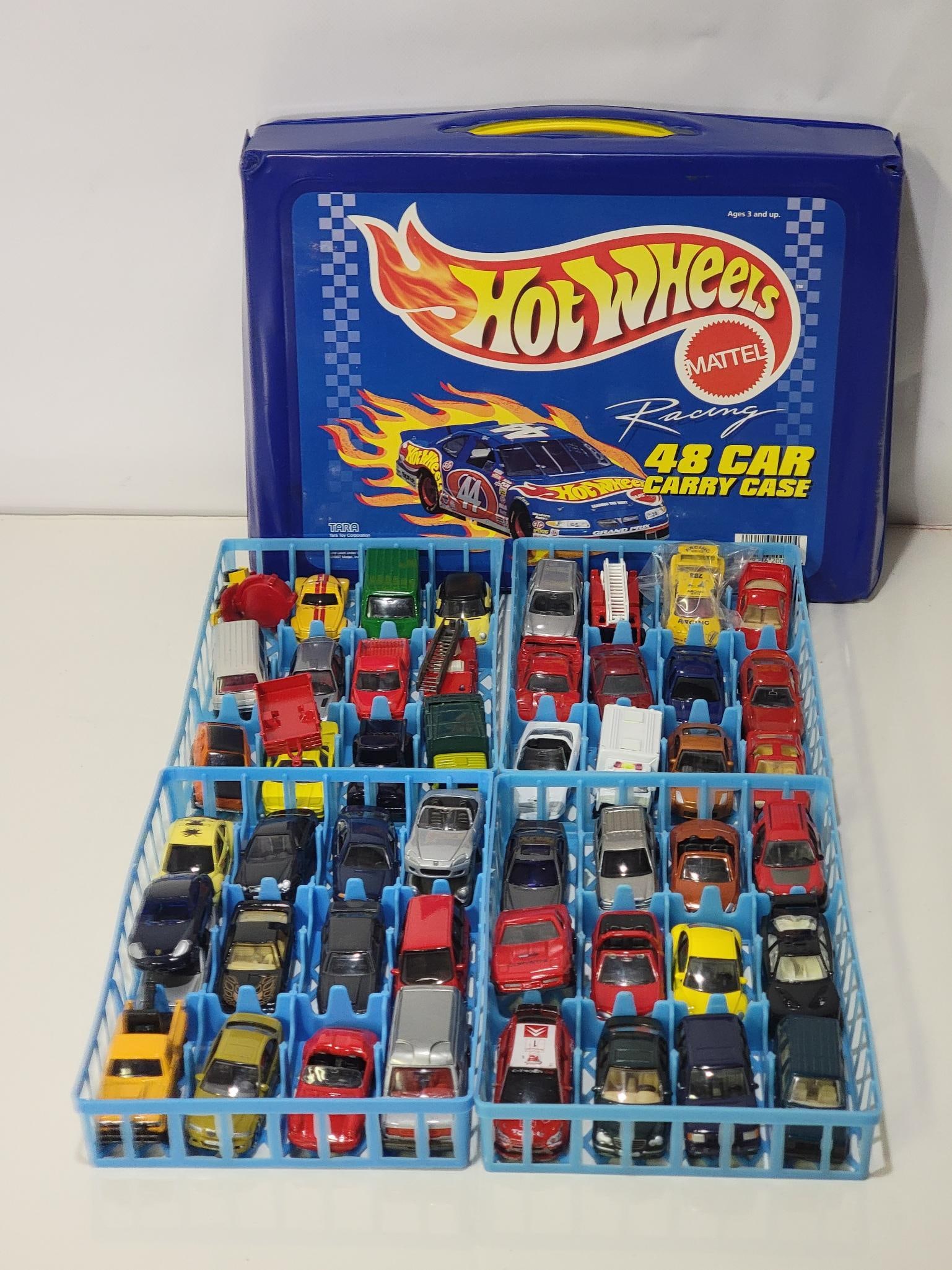 48-Corgi, Realtoy and Others: rated 8 to 9, comes with has Hot Wheels soft carrier case
