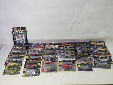 30+ 1/64 Scale Diecast Vehicles Racing Champion, Johnny Lightning and others