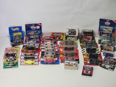 40+ Hot Wheels, Racing Champions and Other Diecast Vehicles NIB