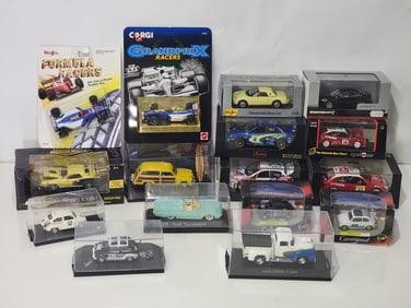 16-1/32 Scale Corgi, Maisto, & Other Diecast Vehicles NIB