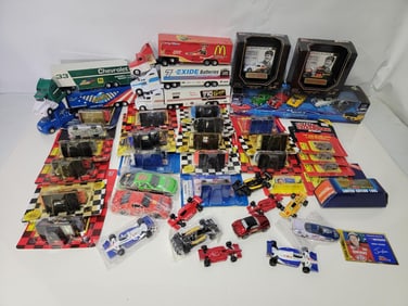 38-1/64 or Smaller Diecast Racing Champion & Others
