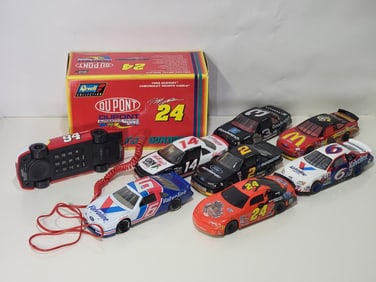 8-1/24 Diecast & Plastic Nascar Cars