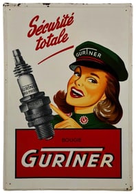 Gurtner (Spark Plugs) Metal Sign (TAC)