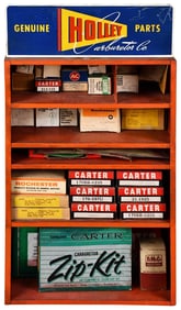Holley Carburetor Genuine Parts Metal Display Cabinet (TAC)